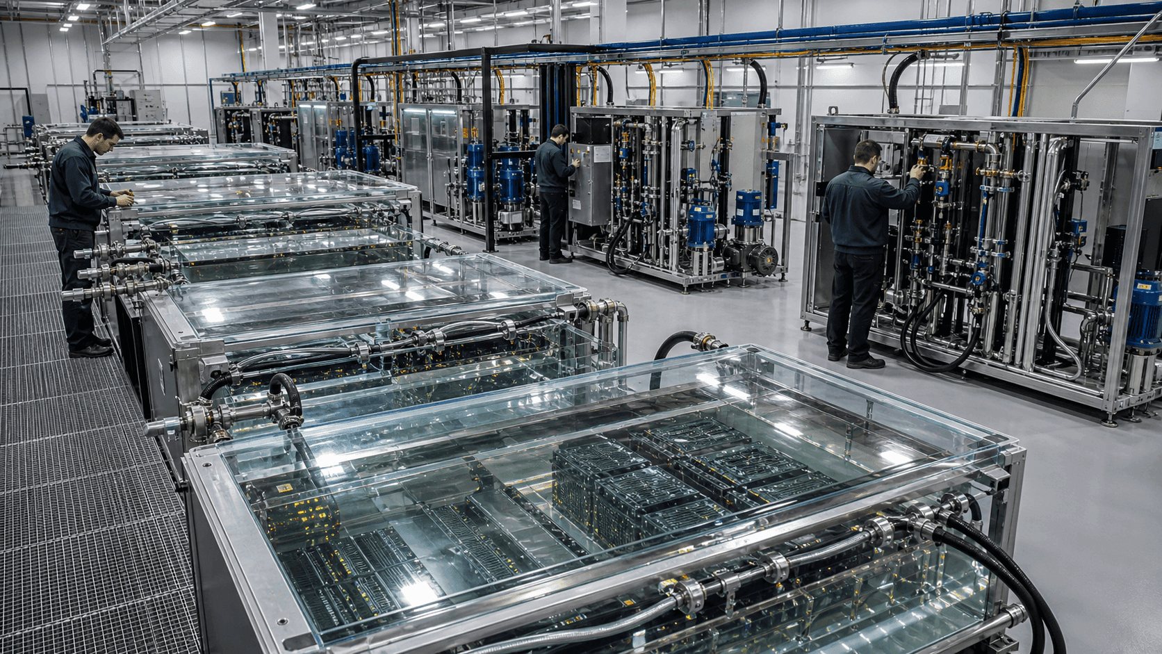 Datacenter IA : exploiter l'immersion cooling comme une plateforme de production