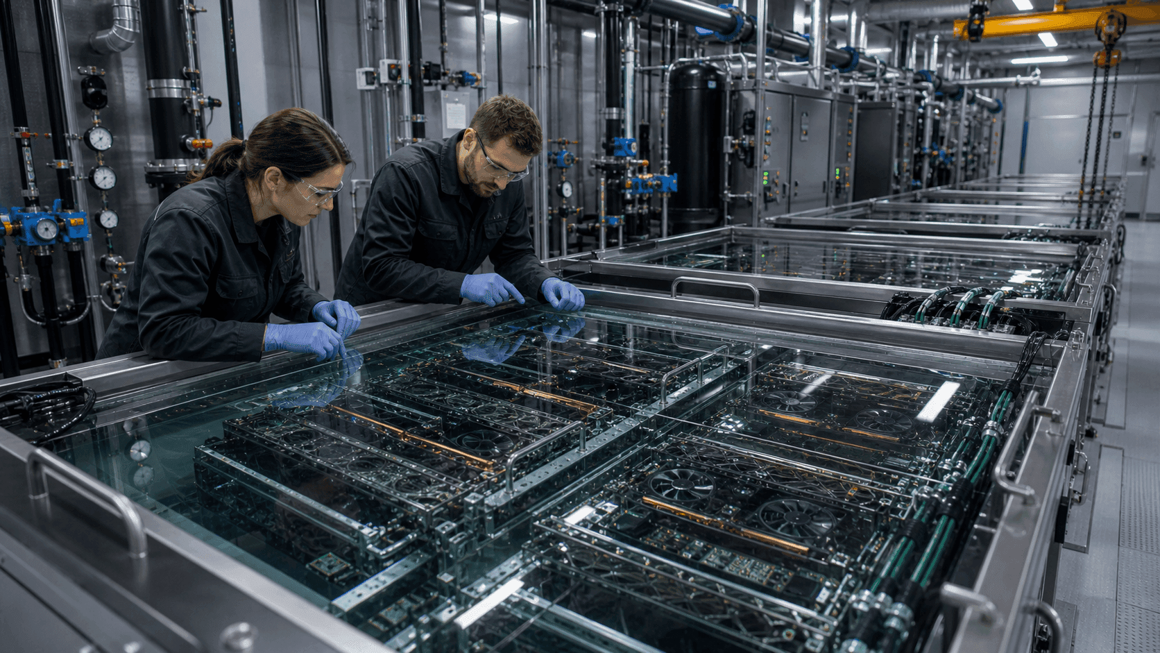 Immersion cooling GPU : concevoir un datacenter haute densite sans perdre le controle operationnel