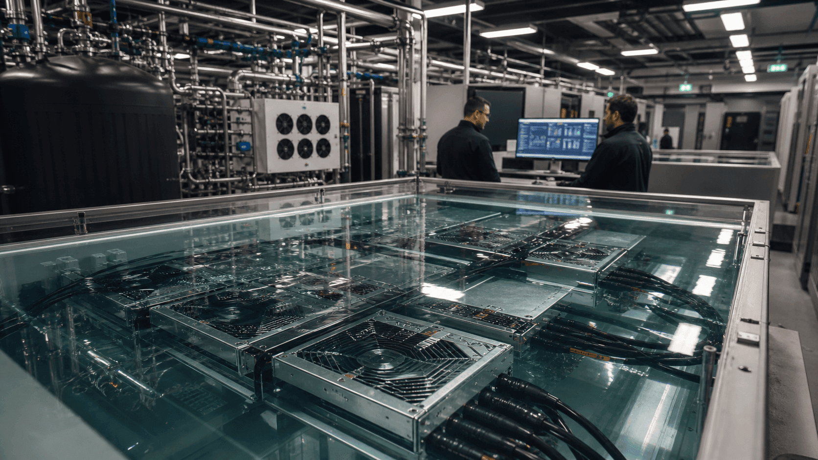 Voltaneum : inférence confidentielle, capacité GPU utile et immersion cooling